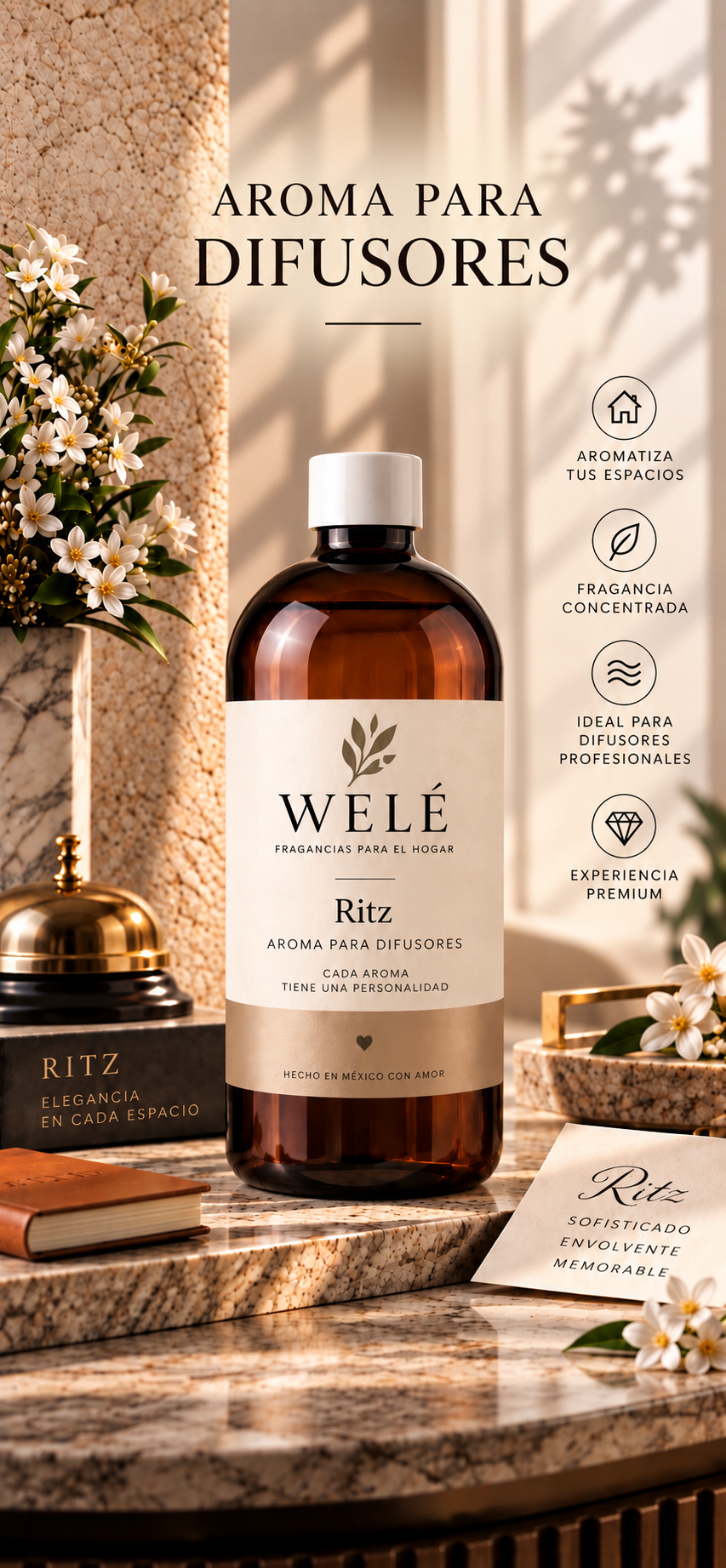 Ritz | Aroma para Difusor Profesional
